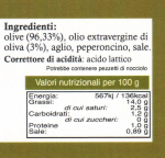 Paté di Olive Verdi di Nocellara del Belice etichetta